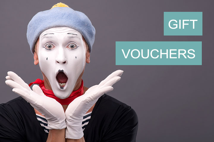 Gift vouchers.